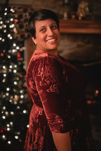 Cinnamon Rose ~ Hinterland Maxi