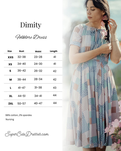 Dimity ~ Folklore Dress