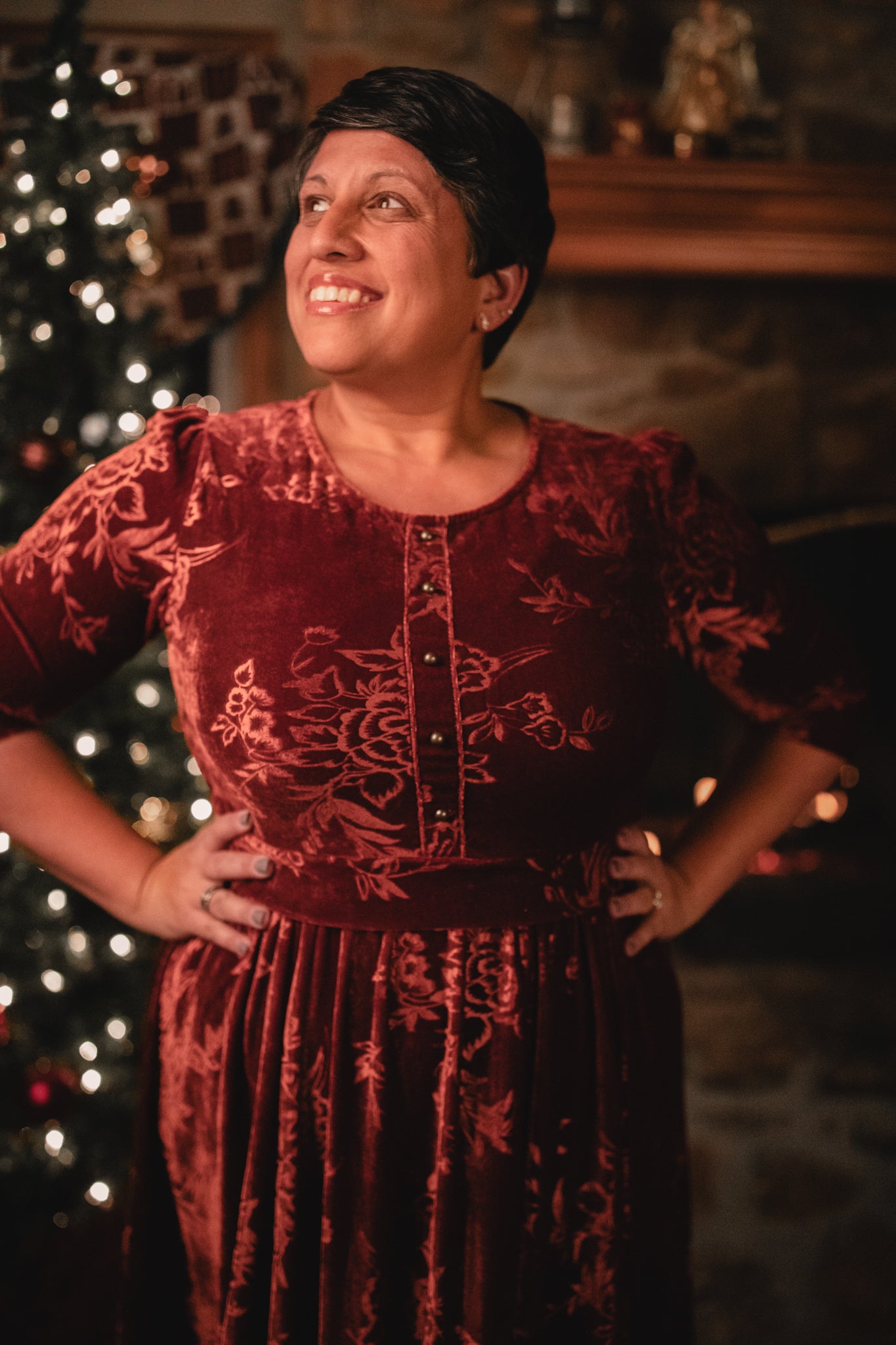 Cinnamon Rose ~ Hinterland Maxi