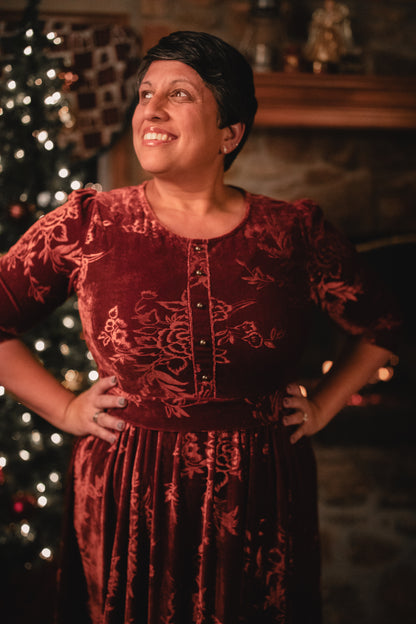 Cinnamon Rose ~ Hinterland Maxi