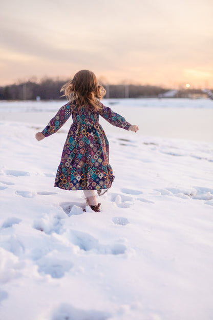 Kaleidoscope ~ Mini Folklore Dress