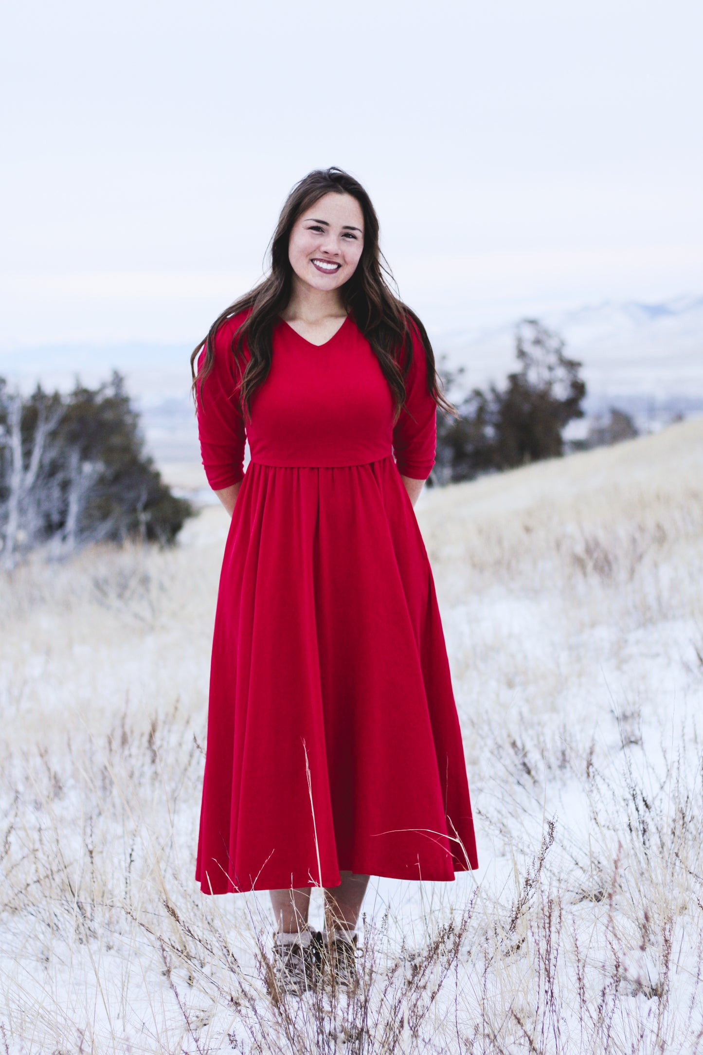 Cardinal ~ Faye Dress