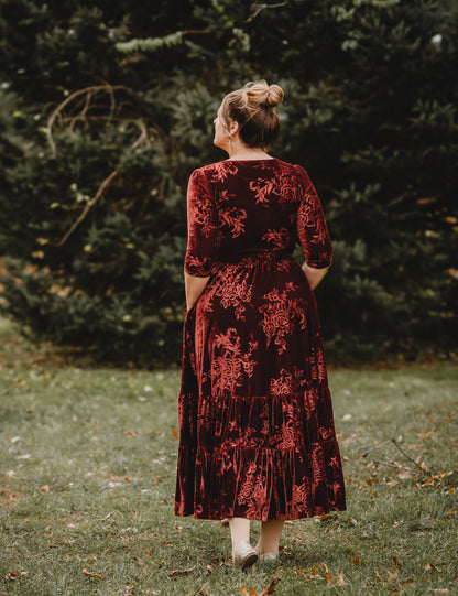 Cinnamon Rose ~ Hinterland Maxi