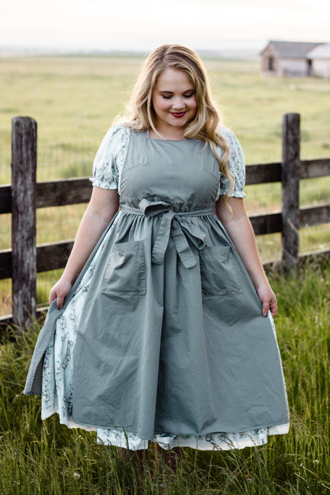 Olivewood ~ Pinafore Apron