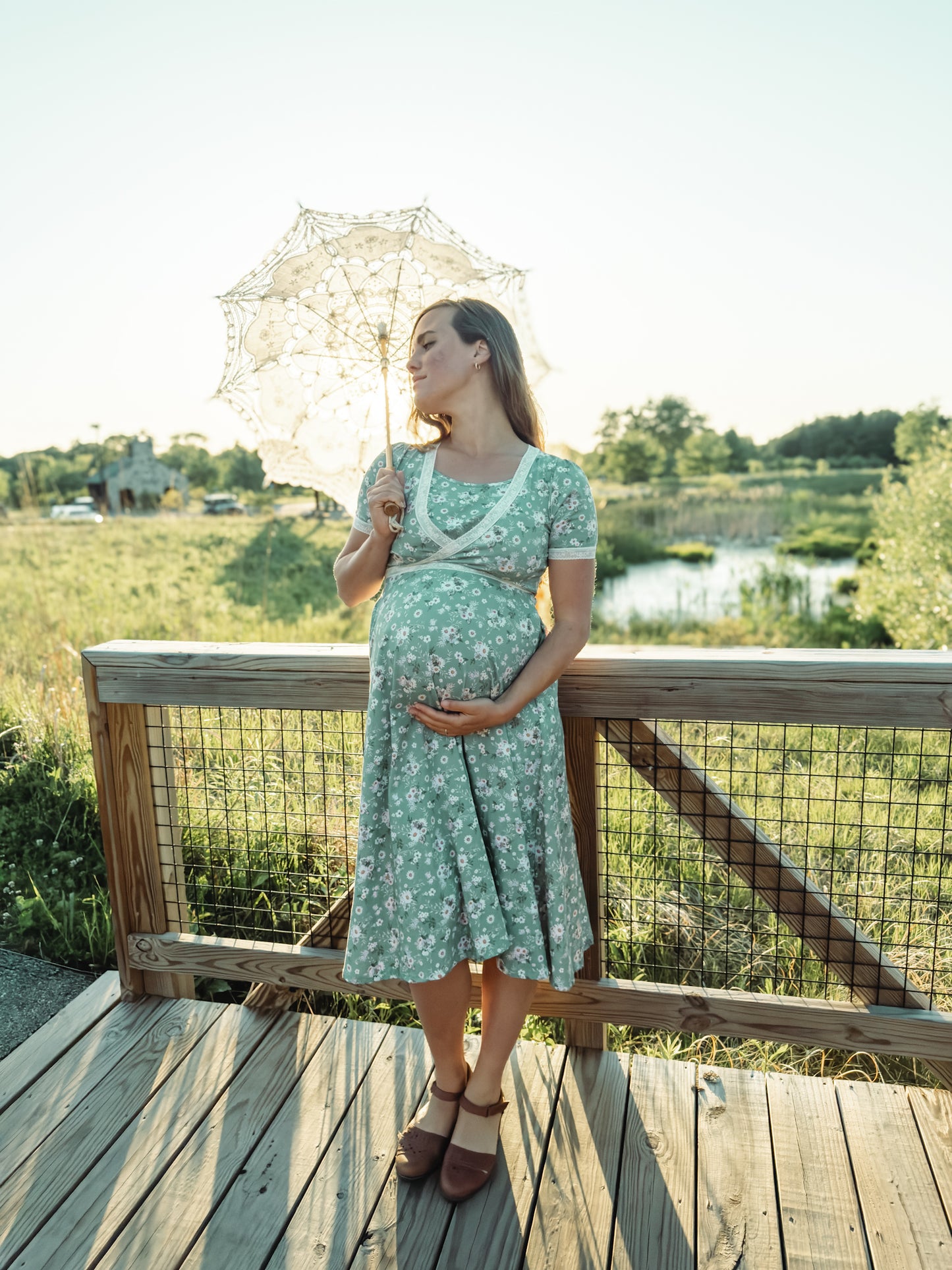 Mint Madelief ~ Daydream Dress