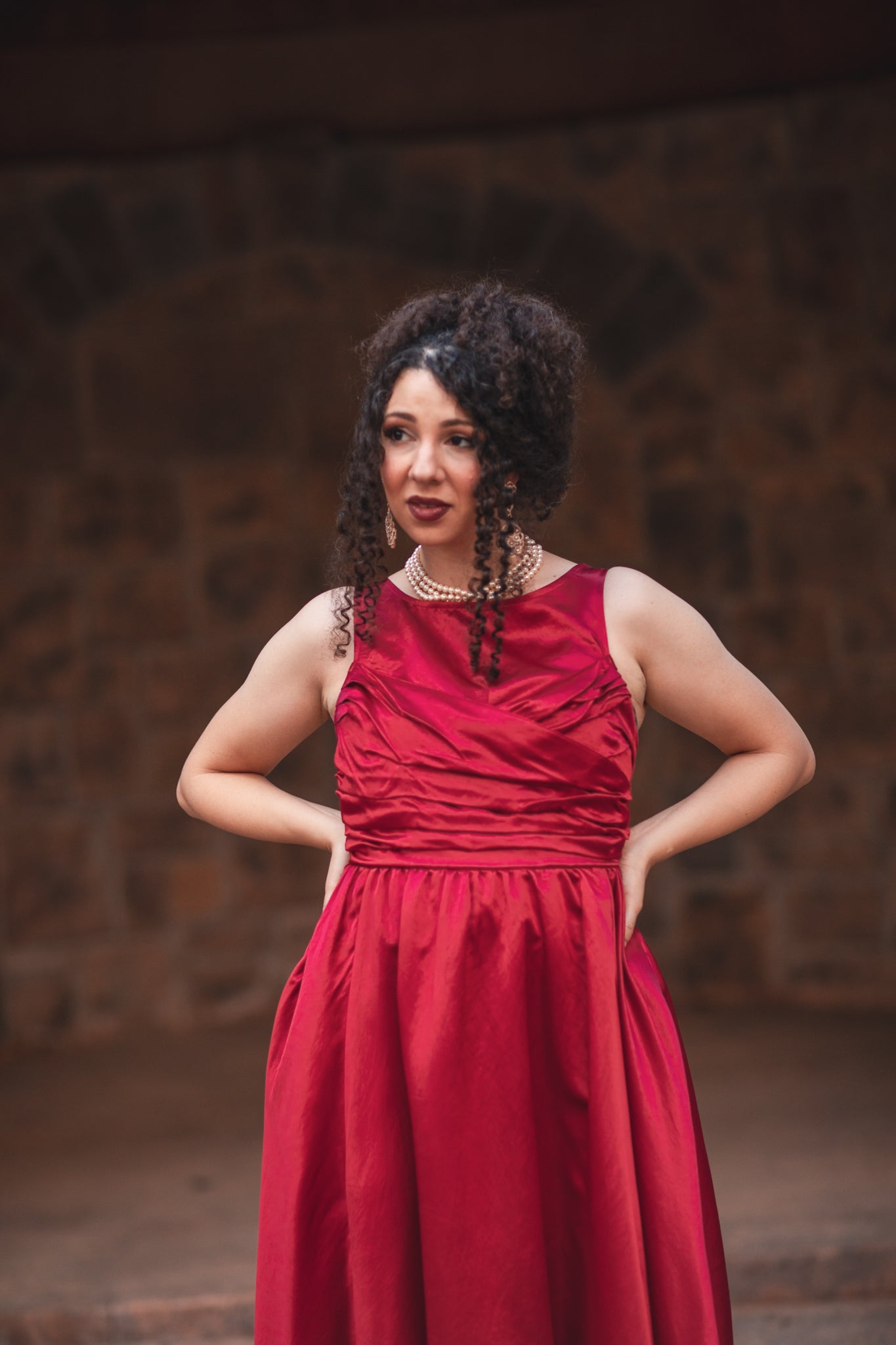Cerise ~ Atelier Gown