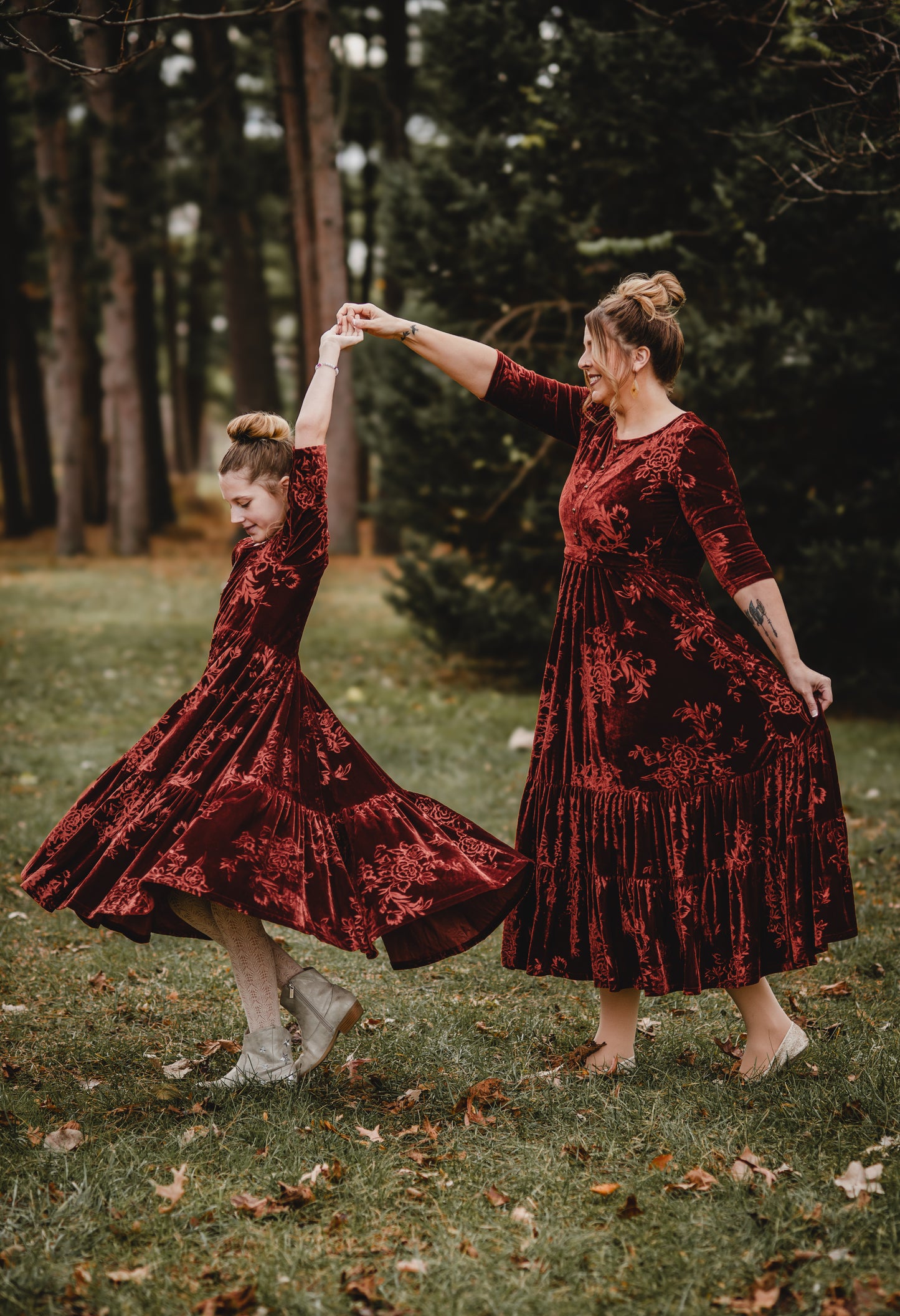 Cinnamon Rose ~ Novella Dress
