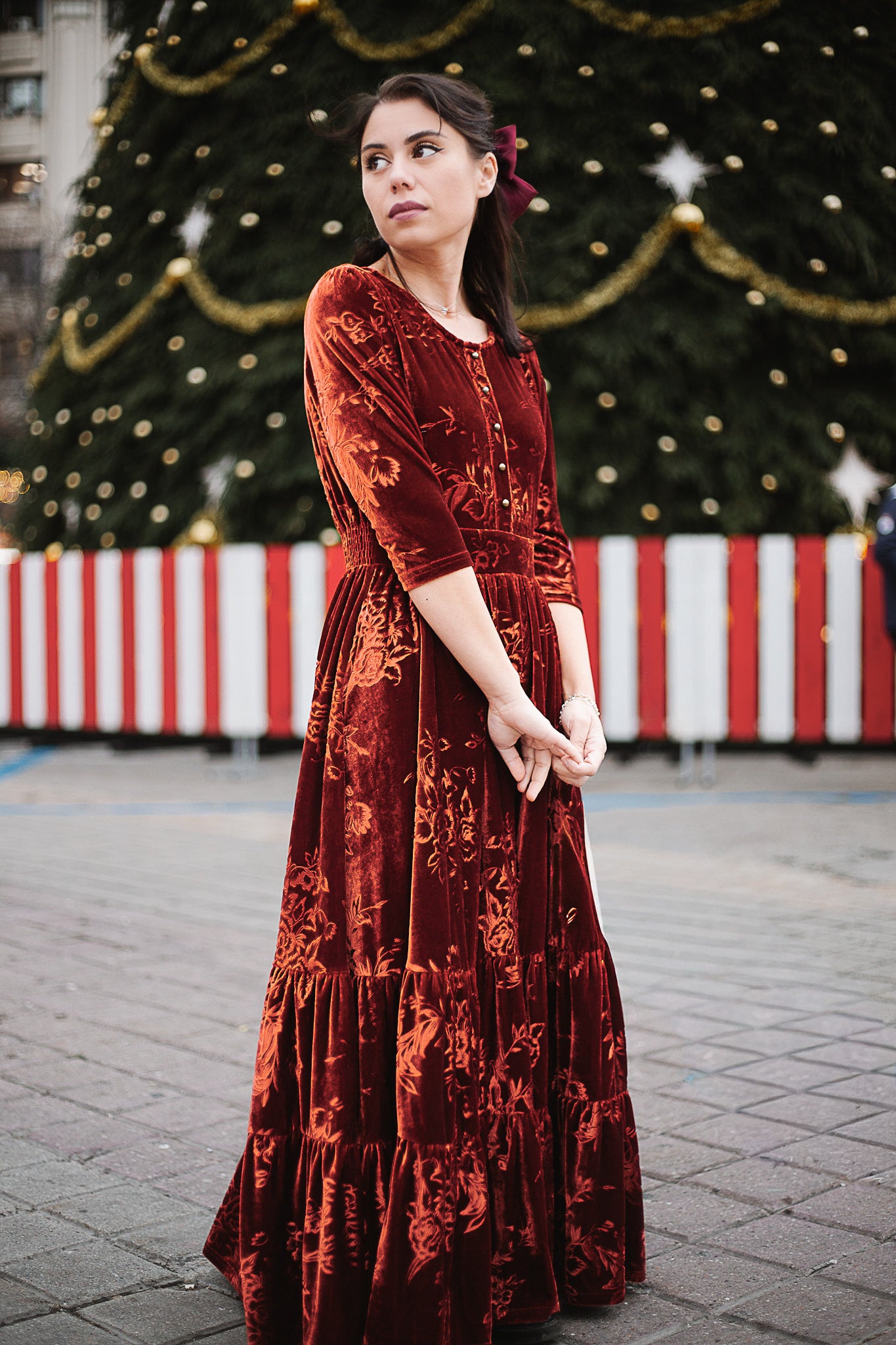 Cinnamon Rose ~ Hinterland Maxi