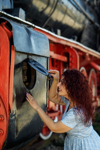 Tranquil Trellis ~ Etta Dress