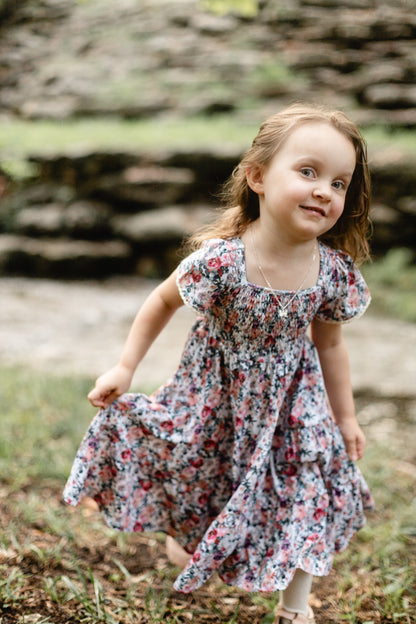 Watercolor Garden ~ Mini Nightingale Dress