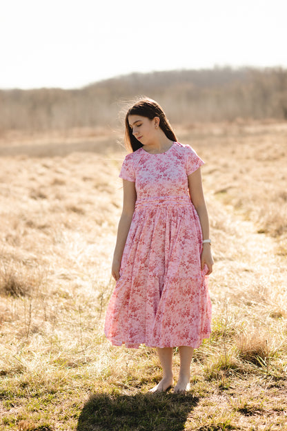 Tearose Toile ~ Mini ~ Laureate Dress