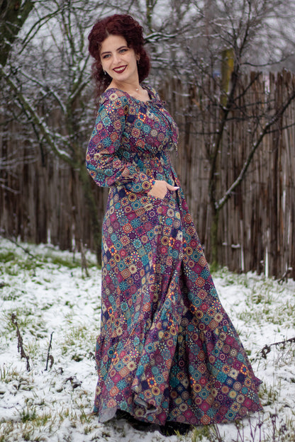 Kaleidoscope ~ Folklore Maxi