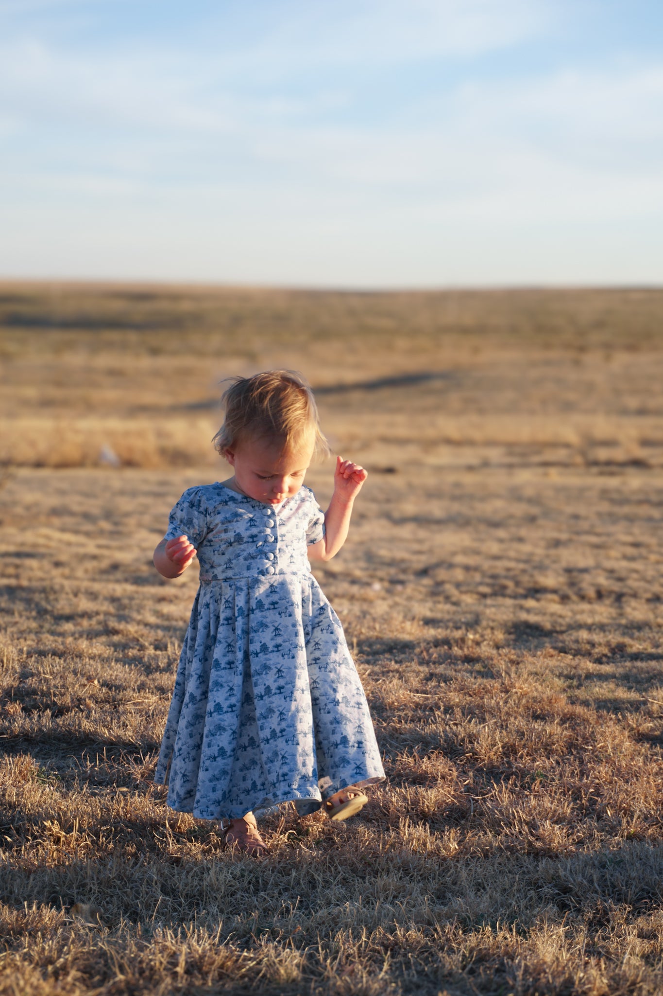 Bluebell Pastures ~ Mini Meadowcourt Dress