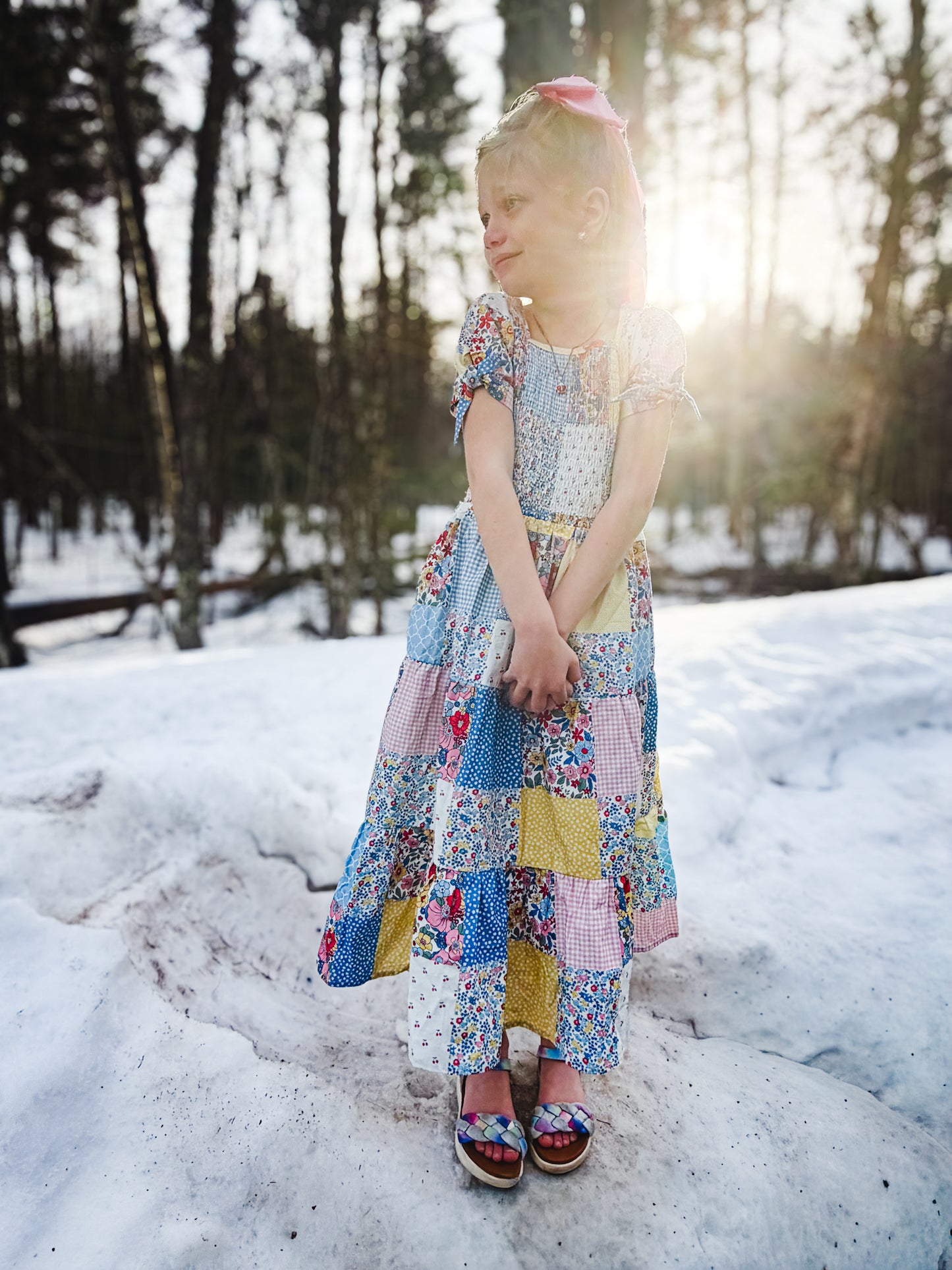 Cottage Calico ~ Mini Nightingale Dress