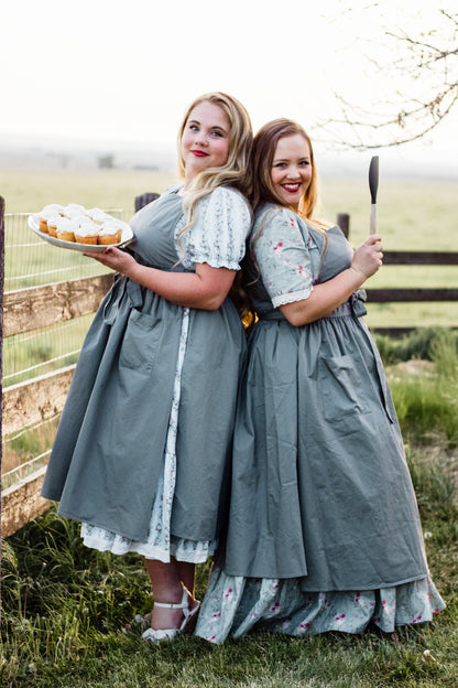 Olivewood ~ Pinafore Apron