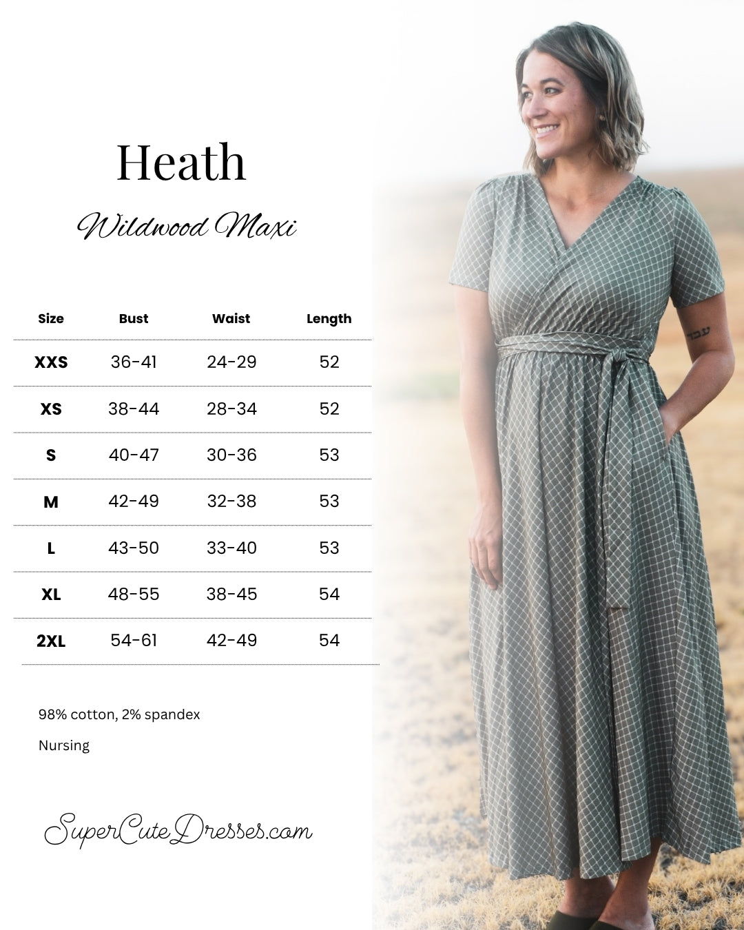 Heath ~ Wildwood Maxi