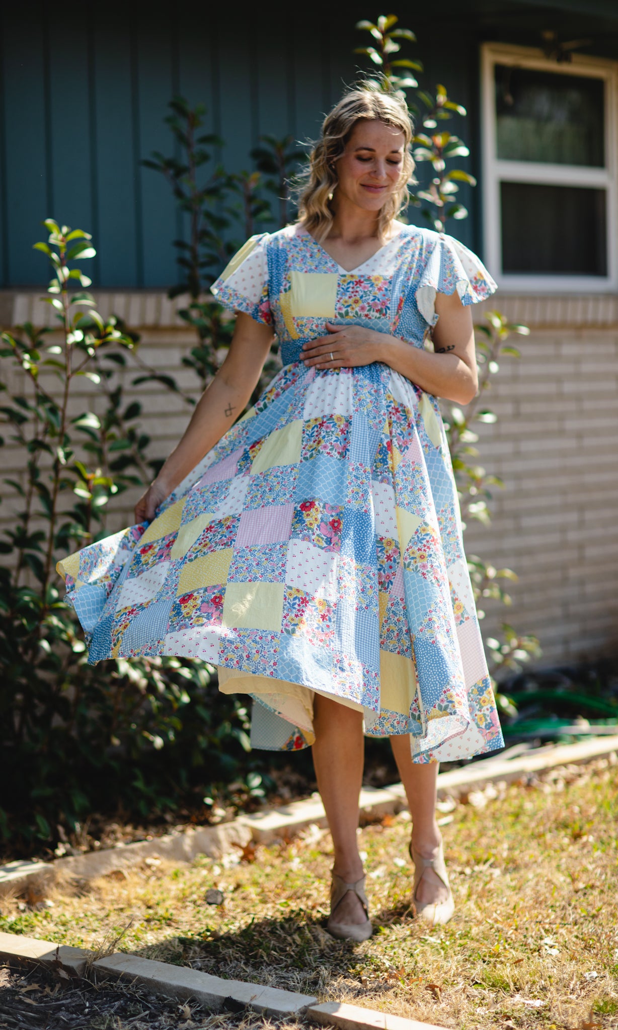 Cottage Calico ~ Lenora Midi