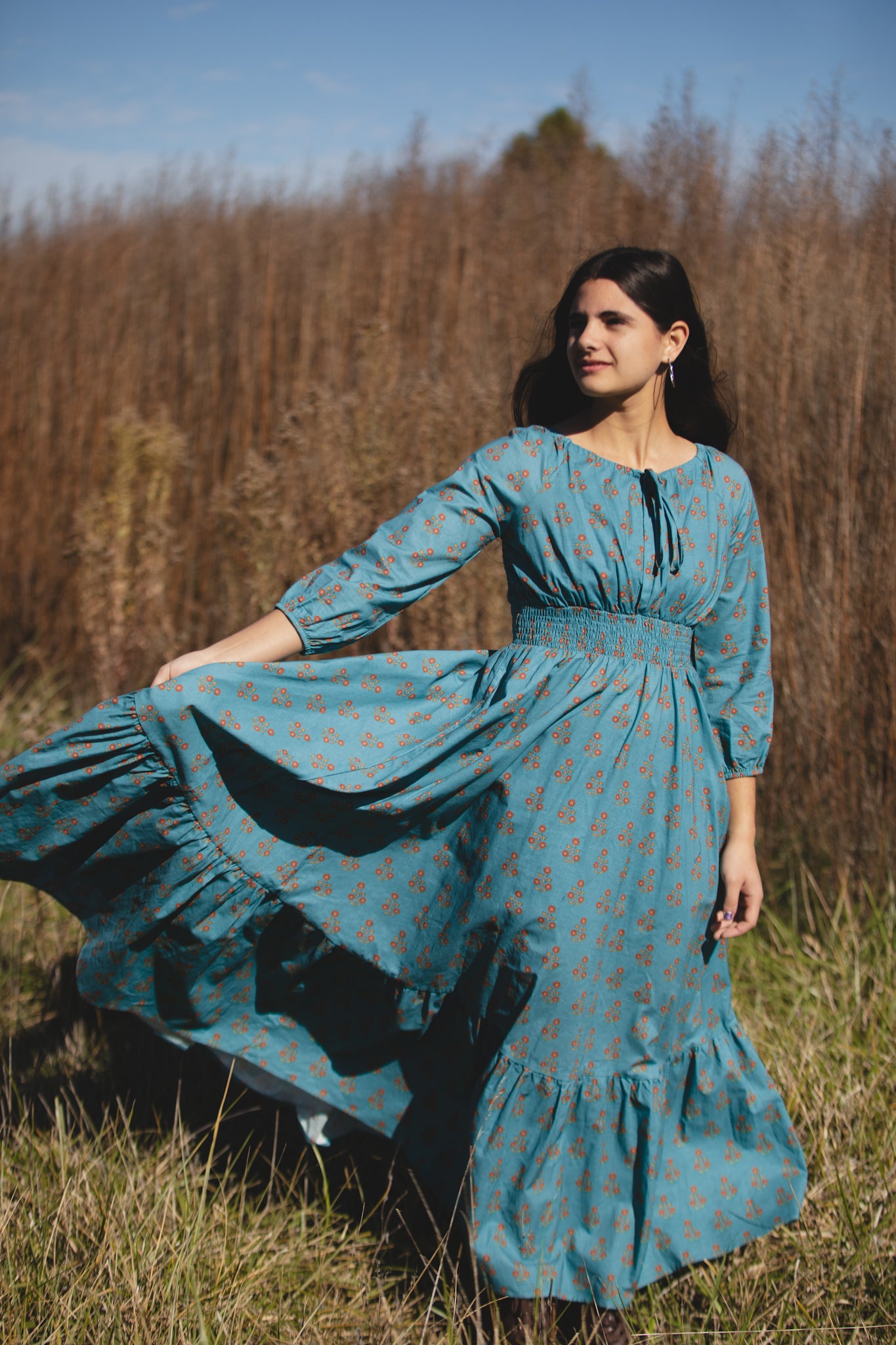 Patina Petalwork ~ Folklore Maxi