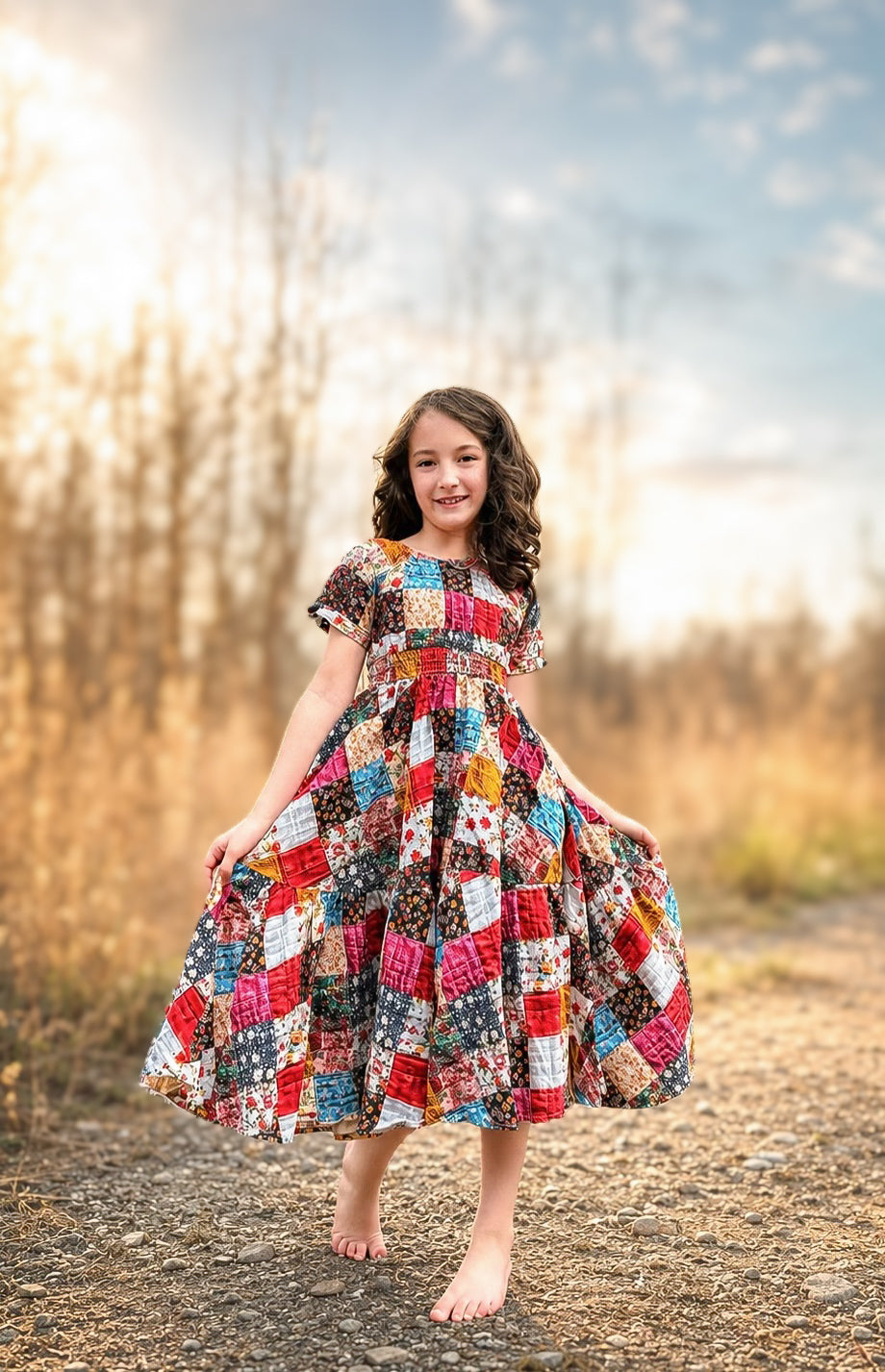 Prairie Song ~ Mini Folklore Dress