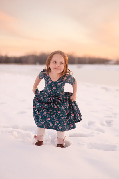 Gemstone Garland ~ Mini Wildwood Dress