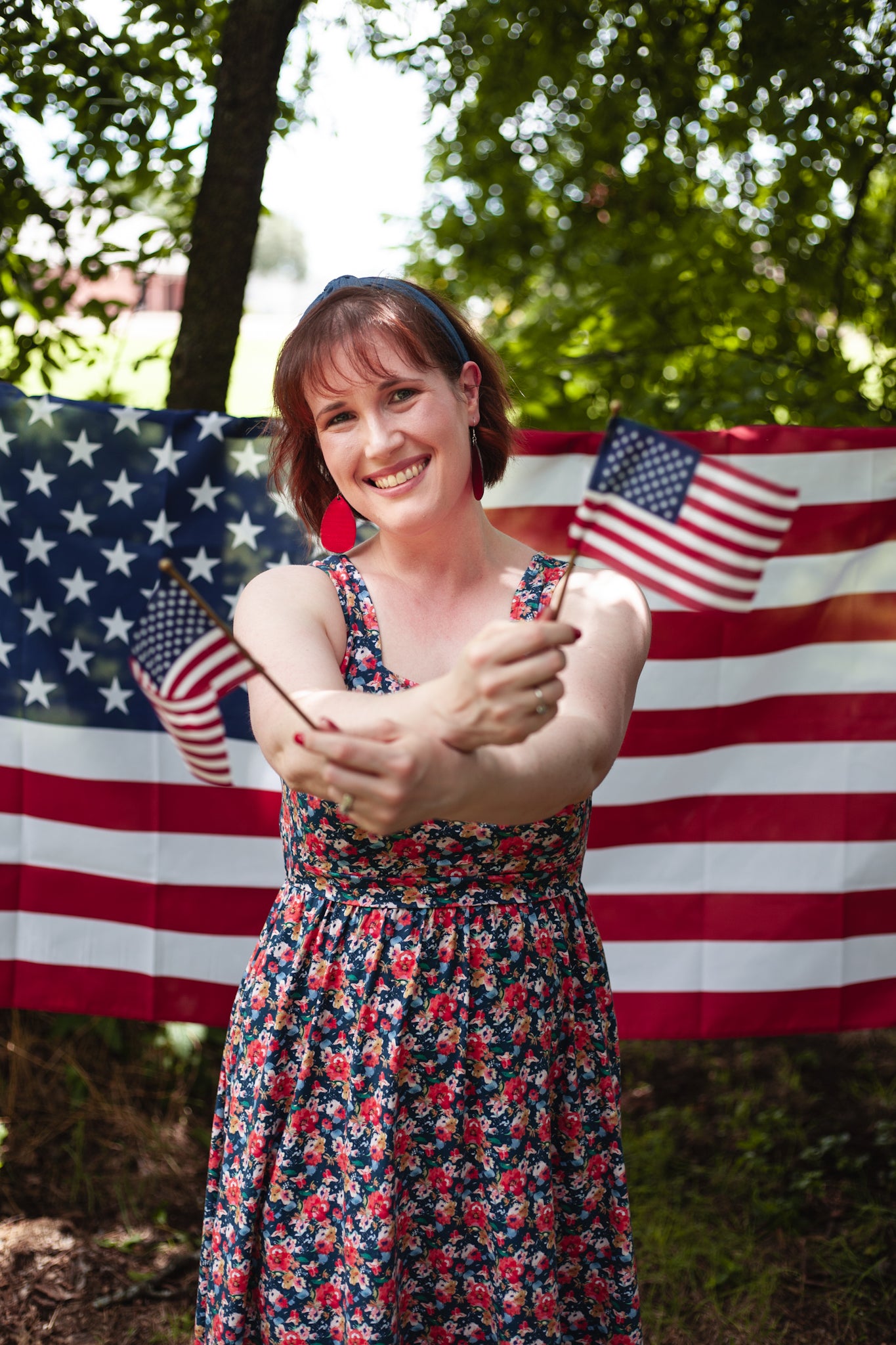 Independence Blossom ~ Homesteader Dress