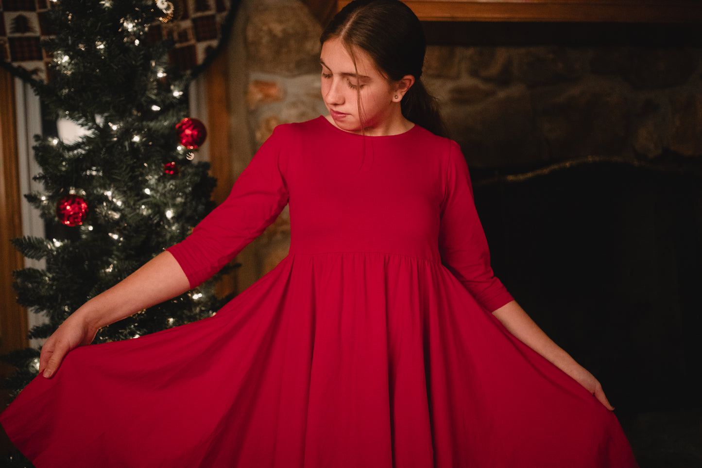 Cardinal ~ Fairy-twirl Dress