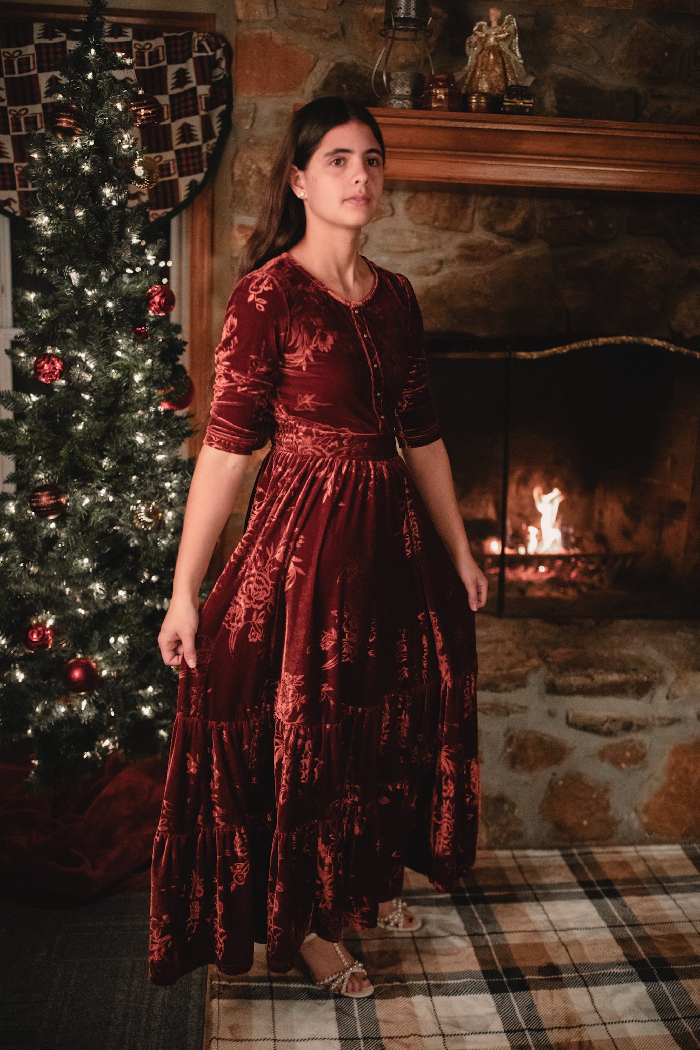 Cinnamon Rose ~ Hinterland Maxi