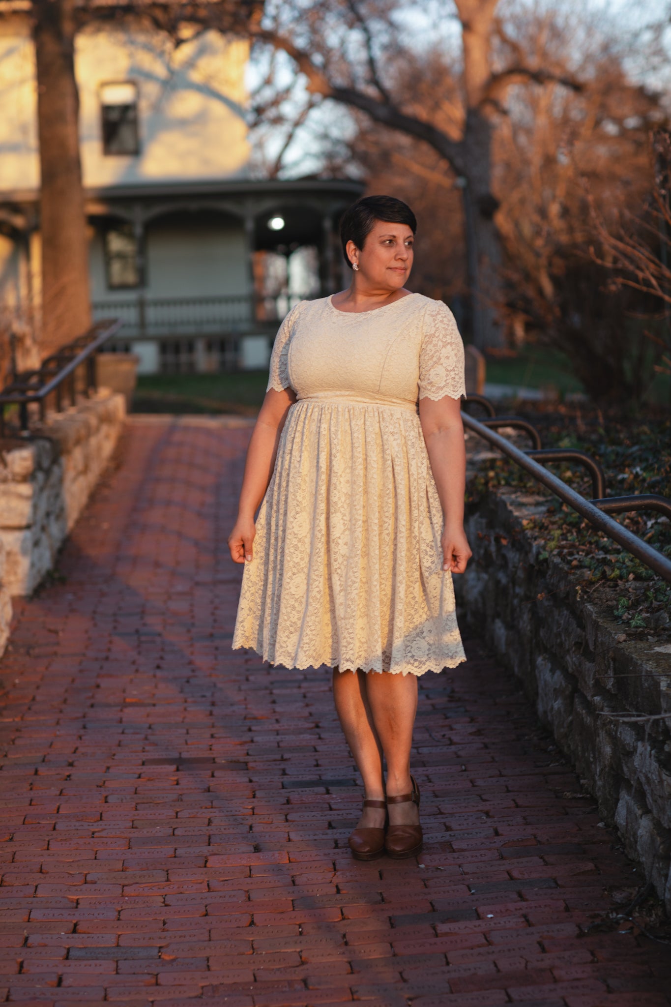 Alabaster ~ Everine Dress