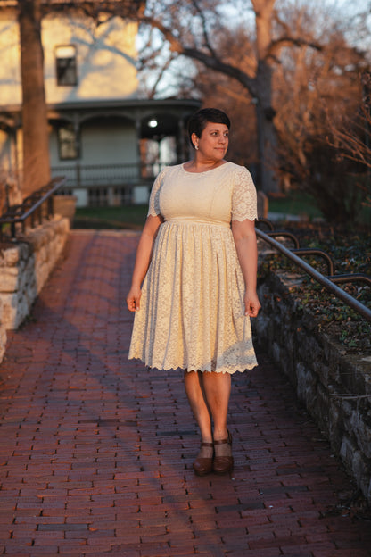 Alabaster ~ Everine Dress