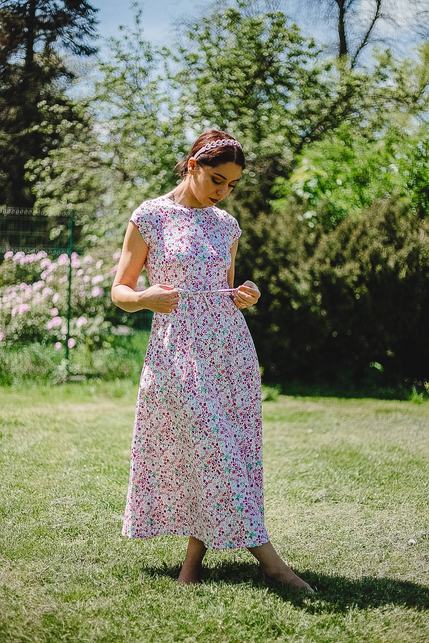 Painted Posies ~ Simplicity Dress