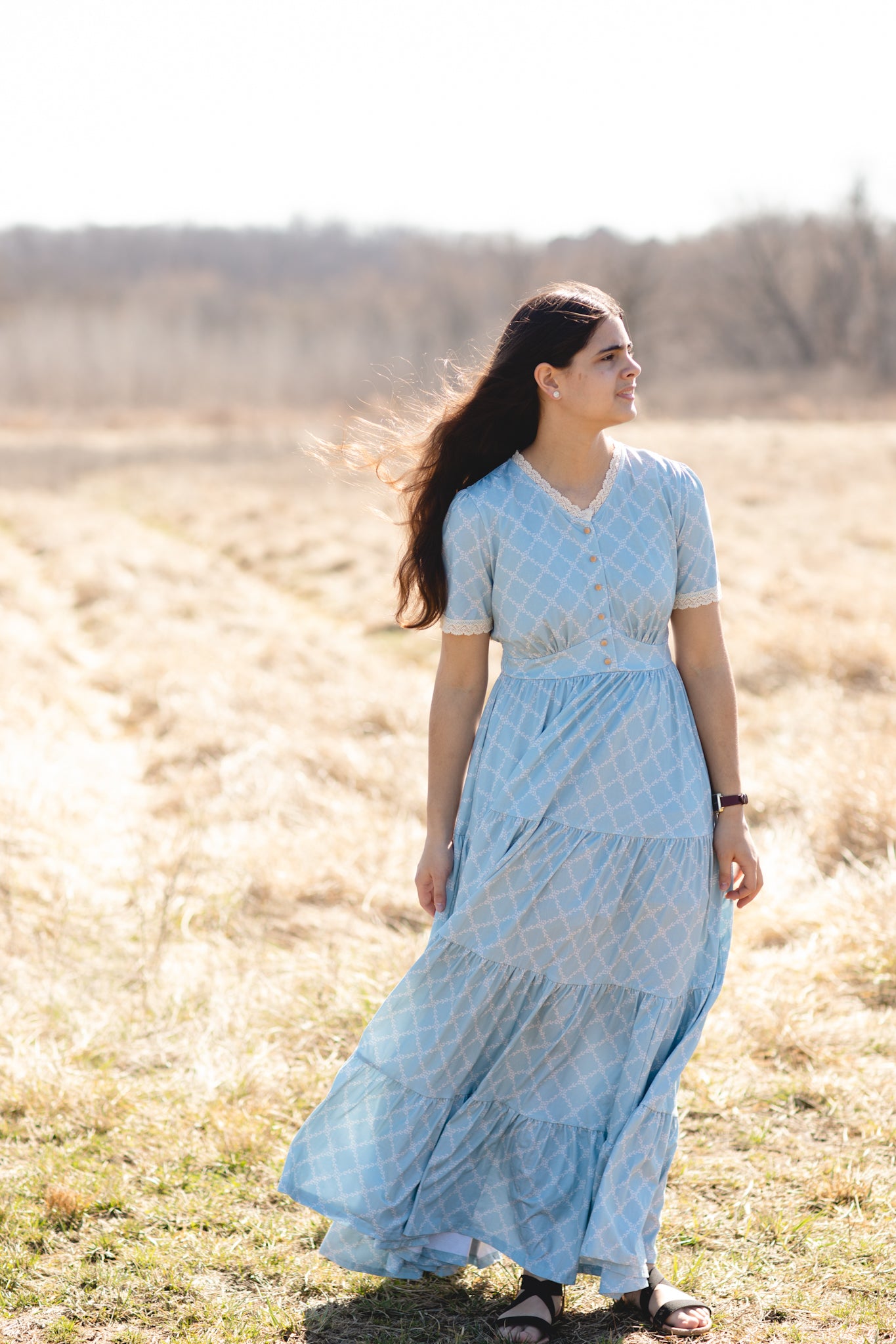 Tranquil Trellis ~ Keepsake Dress