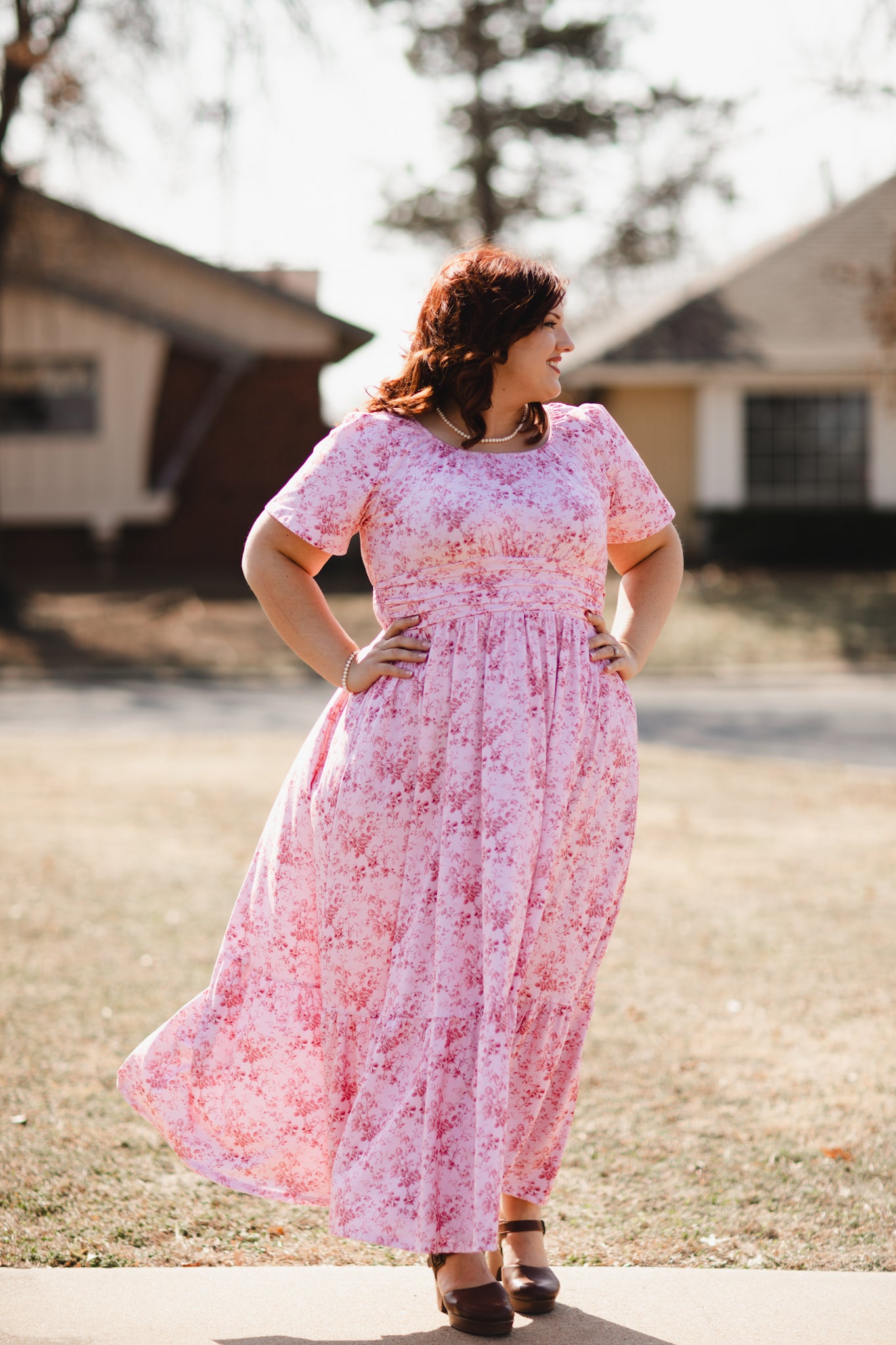 Tearose Toile ~ ~ Laureate Maxi