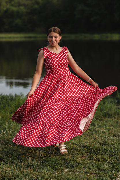 Grenadine Gingham ~ Lenora Dress