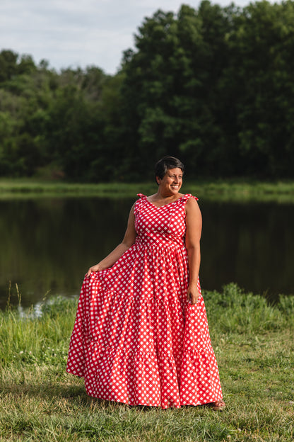 Grenadine Gingham ~ Lenora Dress