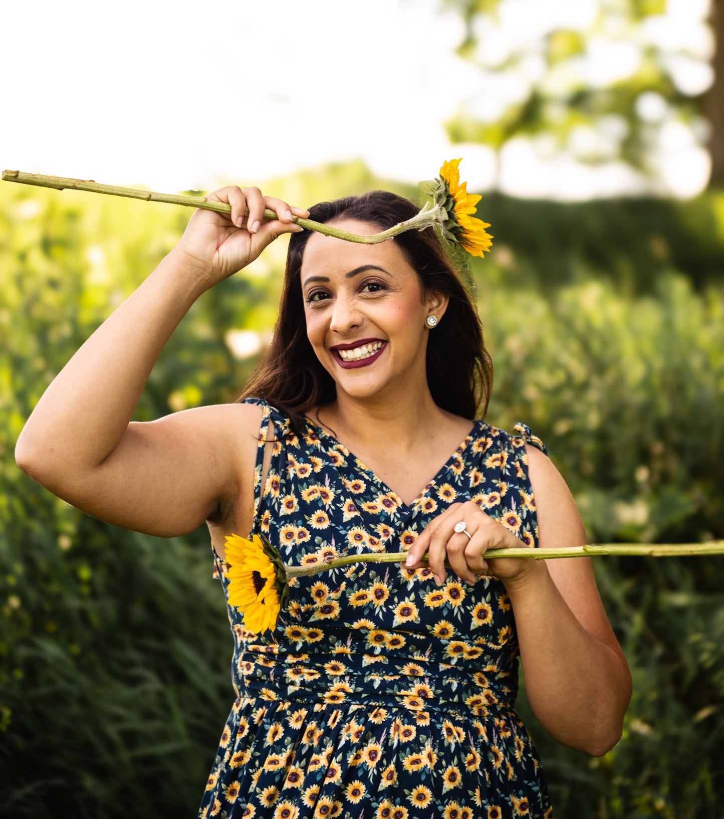 Prairie Sunflower ~ Amorette Dress