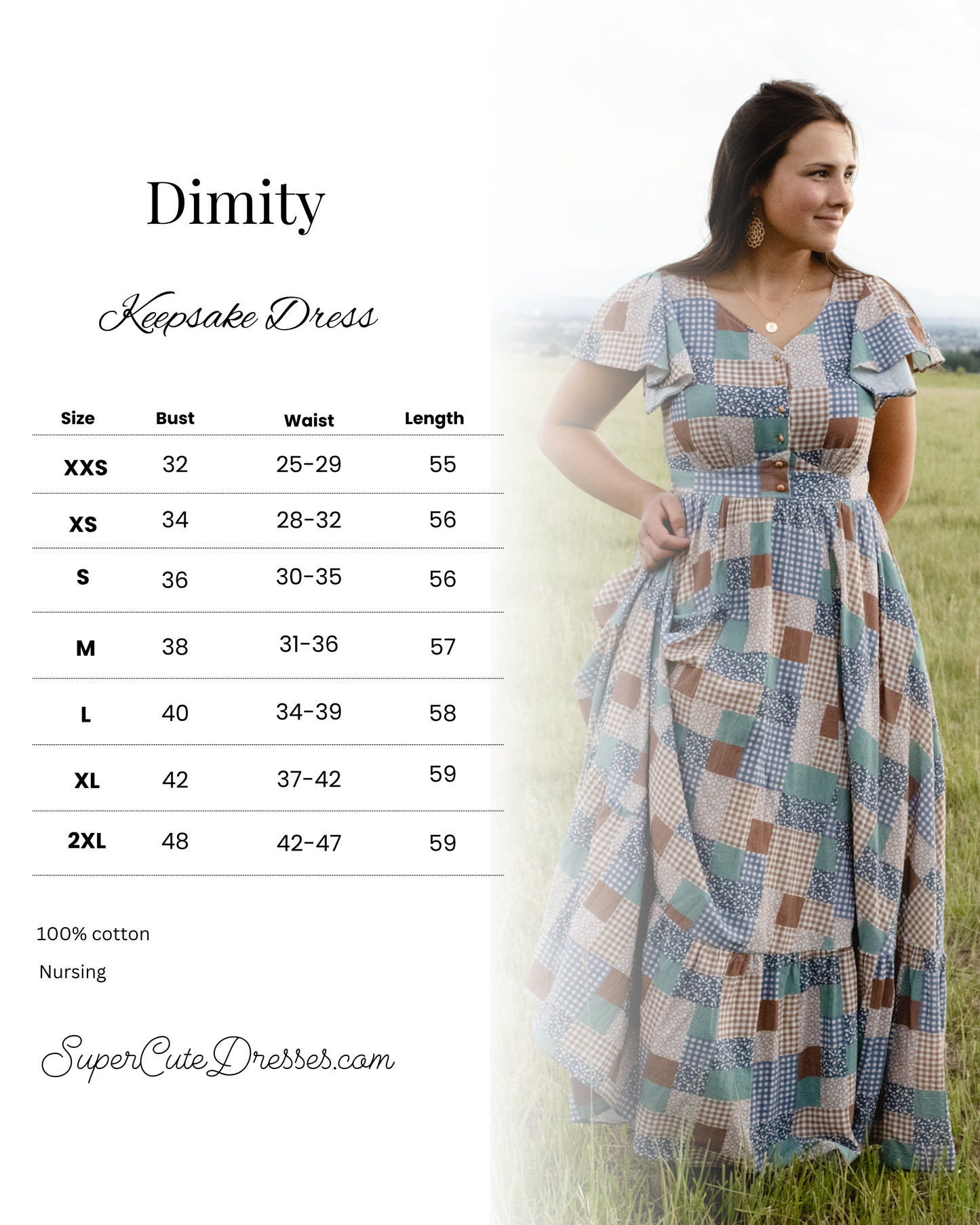 Dimity ~ Keepsake Maxi