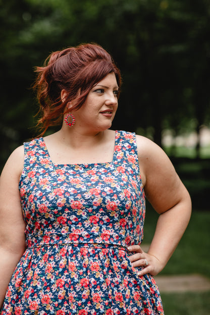 Independence Blossom ~ Homesteader Dress