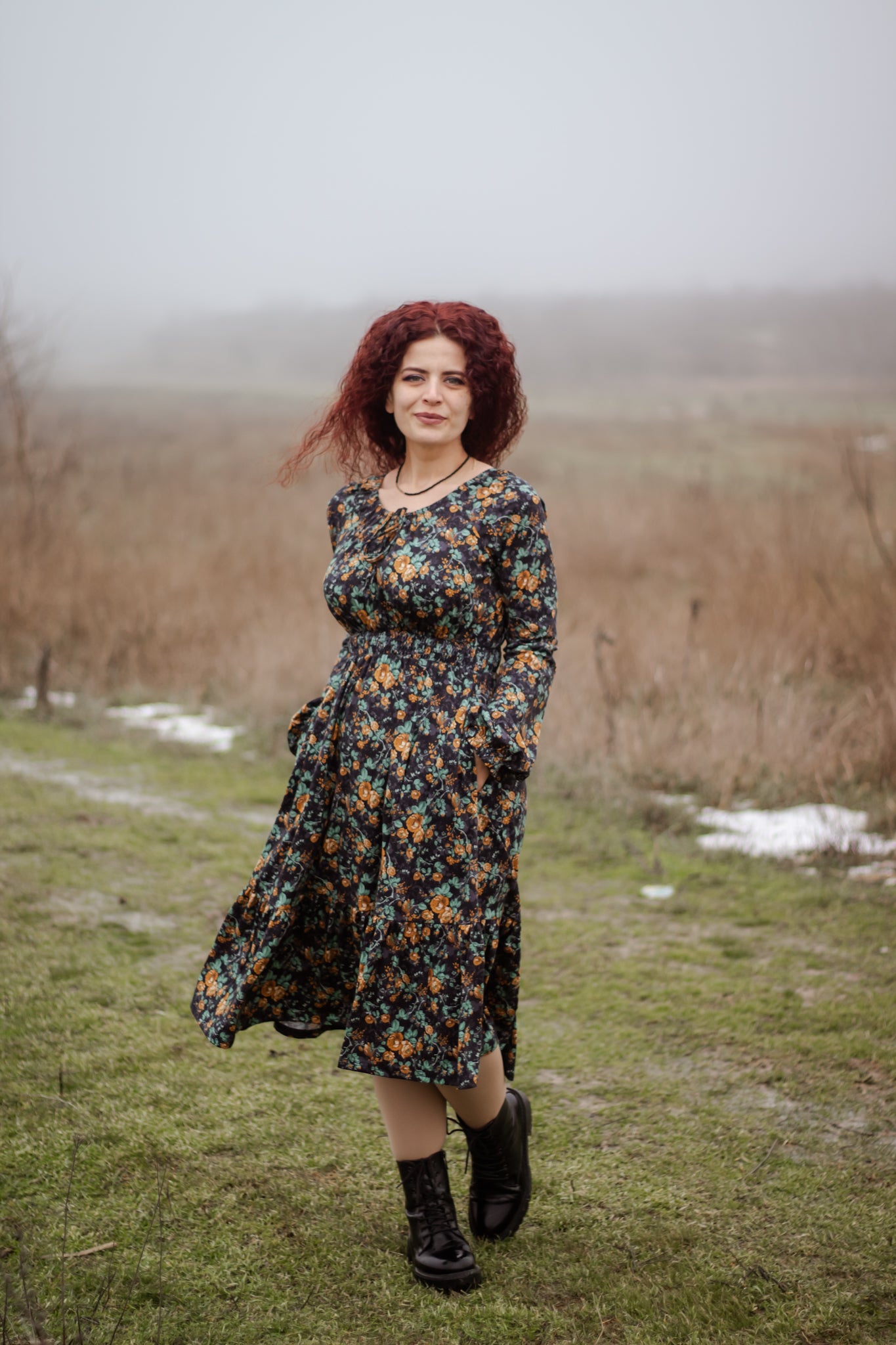 Amber Eclipse ~ Folklore Dress