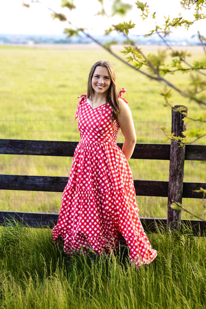 Grenadine Gingham ~ Lenora Dress