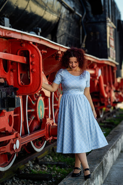 Tranquil Trellis ~ Etta Dress