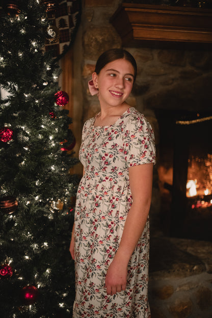 Antique Apples ~ Mini Windermere Dress