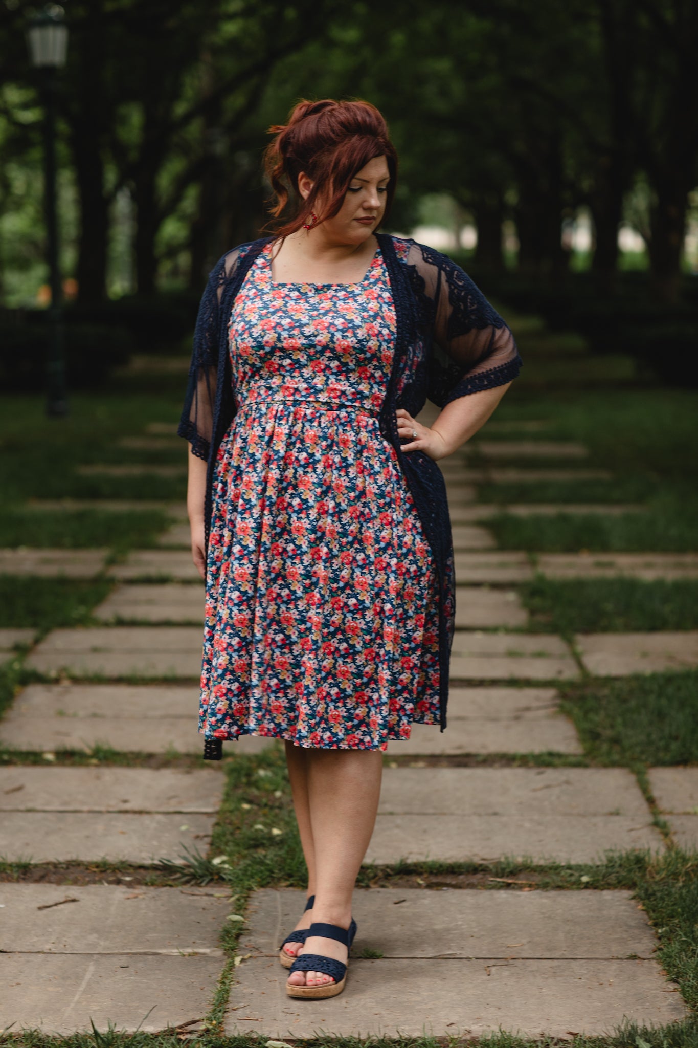 Independence Blossom ~ Homesteader Dress