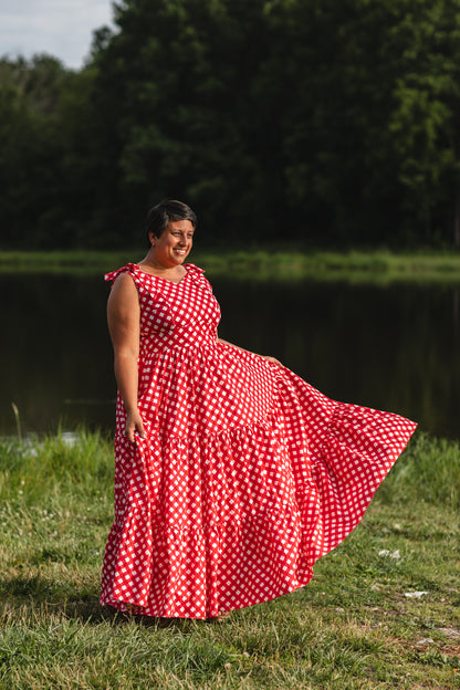 Grenadine Gingham ~ Lenora Dress