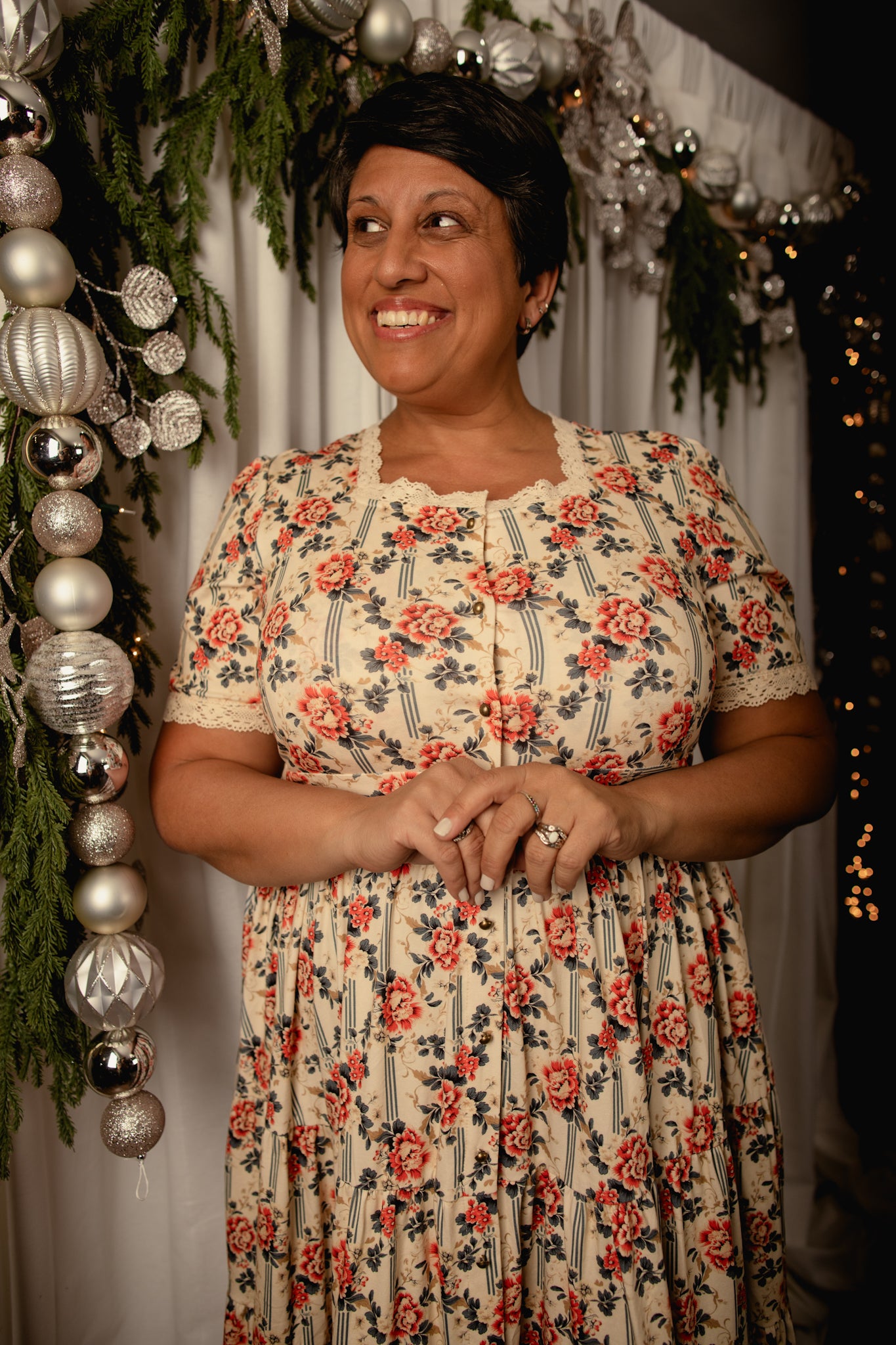 Camellia Carol ~ Hearthside Dress