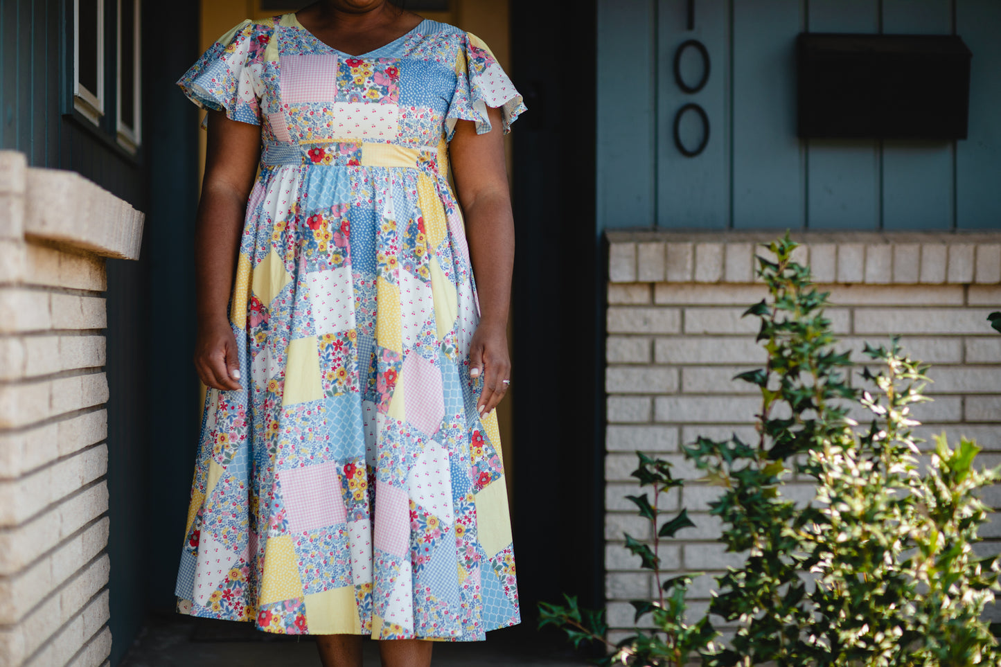 Cottage Calico ~ Lenora Midi