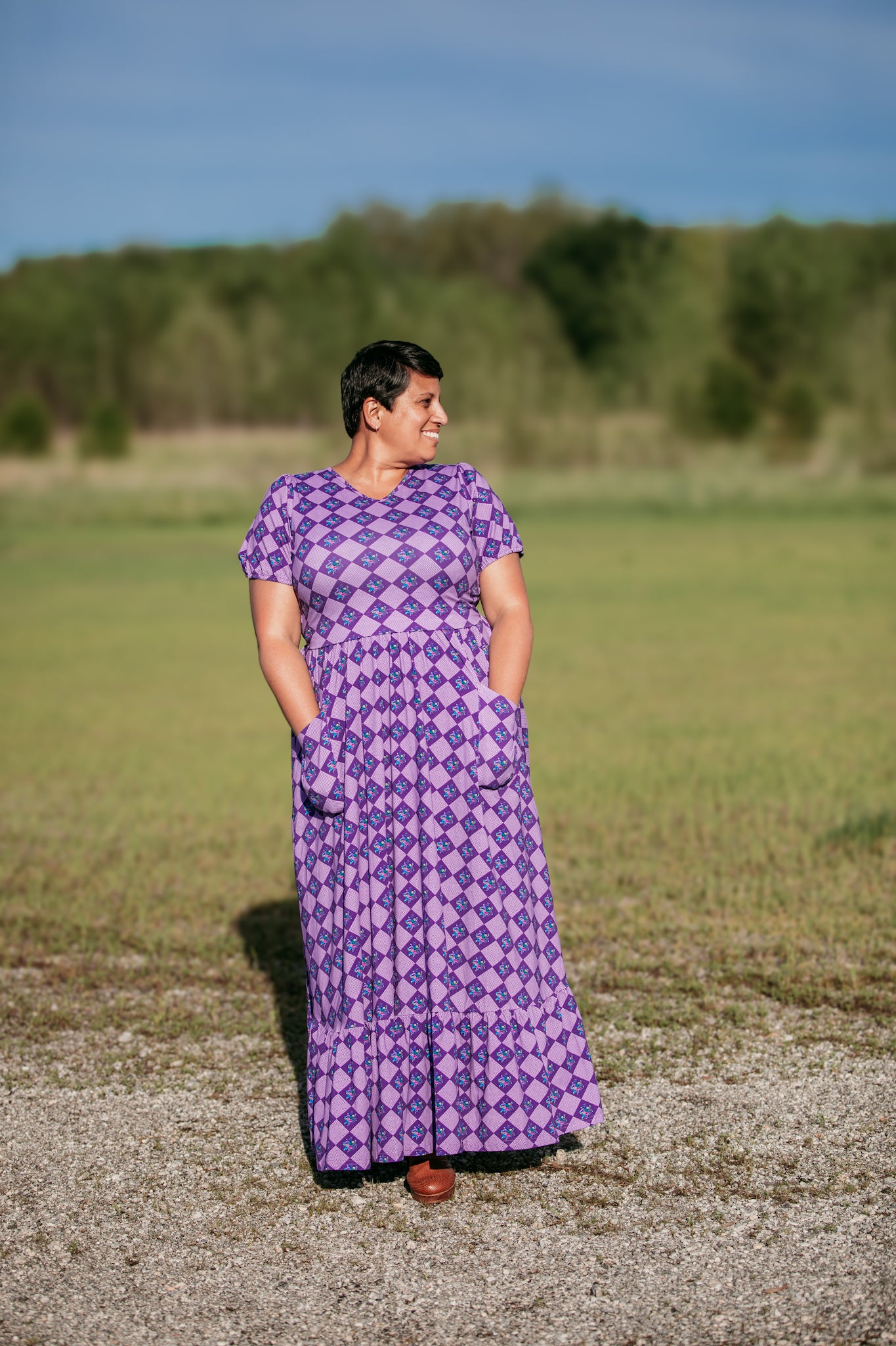 Mountain Laurel ~ Canterbury Patch Maxi – Super Cute Dresses