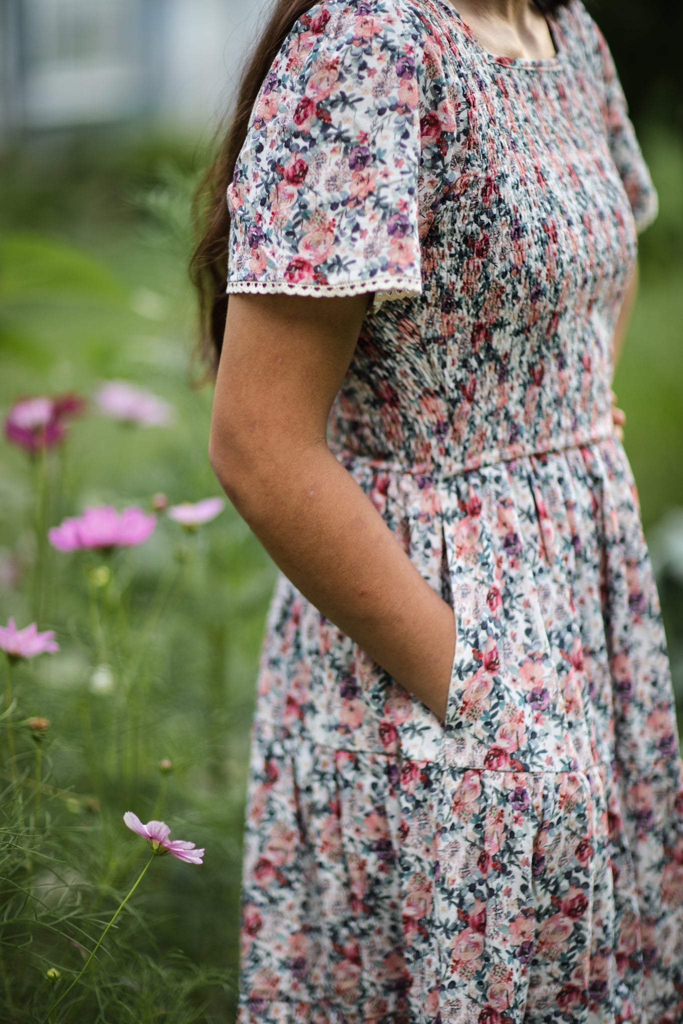 Watercolor Garden ~ Nightingale Dress