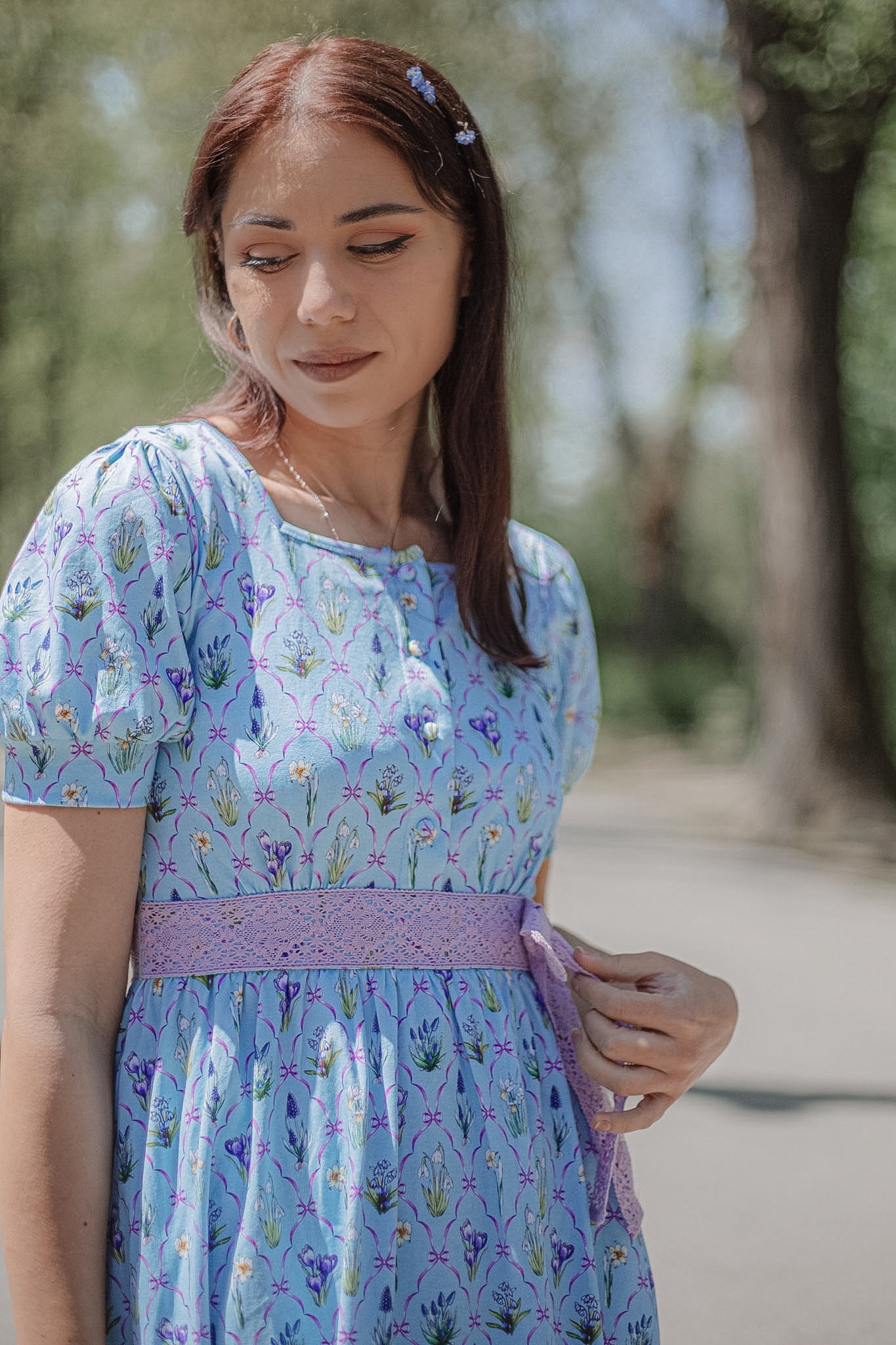 Snowdrops & Daffodils ~ Keepsake Midi