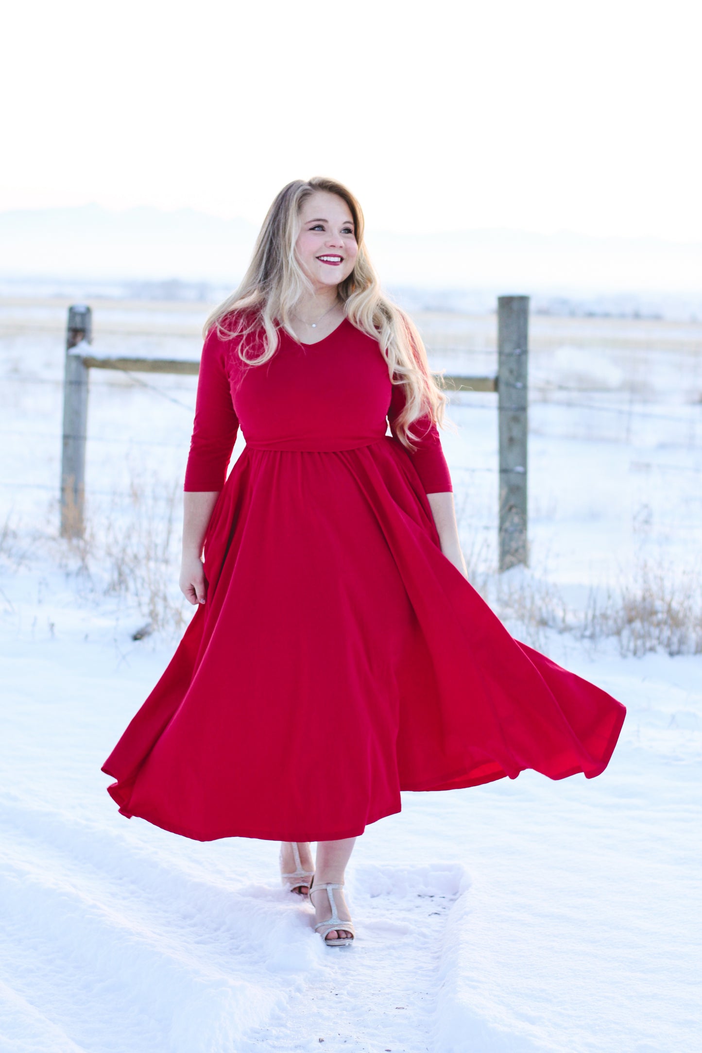 Cardinal ~ Faye Dress