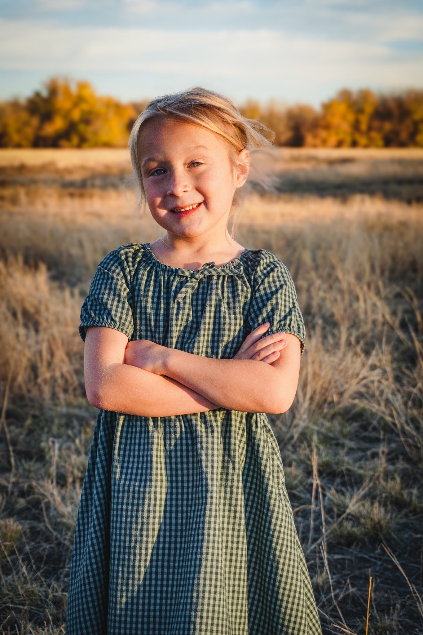 Spruce Gingham ~ Mini Folklore